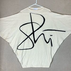 Shi Scottish Pure 100% Cashmere Pullover Oversized Comfy‎ Cardigan Women’s OSFM